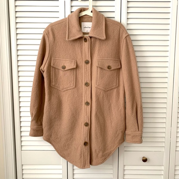 Aritzia Jackets & Blazers - Aritzia Wilfred free Ganna Shirt Jacket